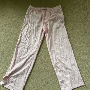 Edikted Pink Striped Lounge Pants
